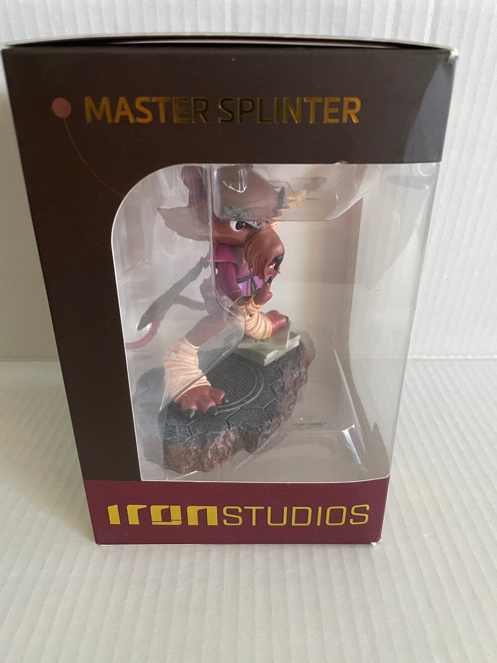 TMNT MASTER SPLINTER FIGURE IRON STUDIOS MINICO NIB